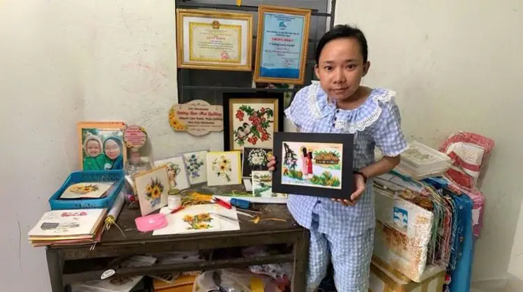 Hãy ủng hộ các sản phẩm do người khuyết tật làm ra hoặc bày bán